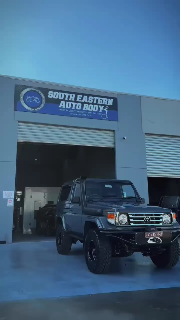 South Eastern Auto Body workshop in Pakenham
